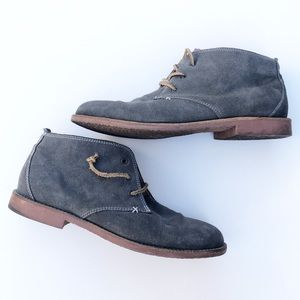 Men’s Aldo Lace up Grey suede boots